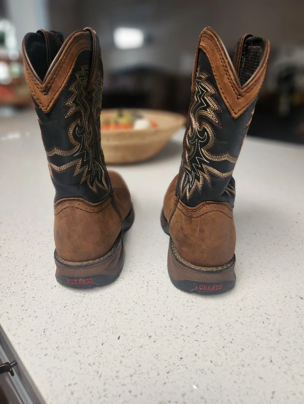 Durango boots size